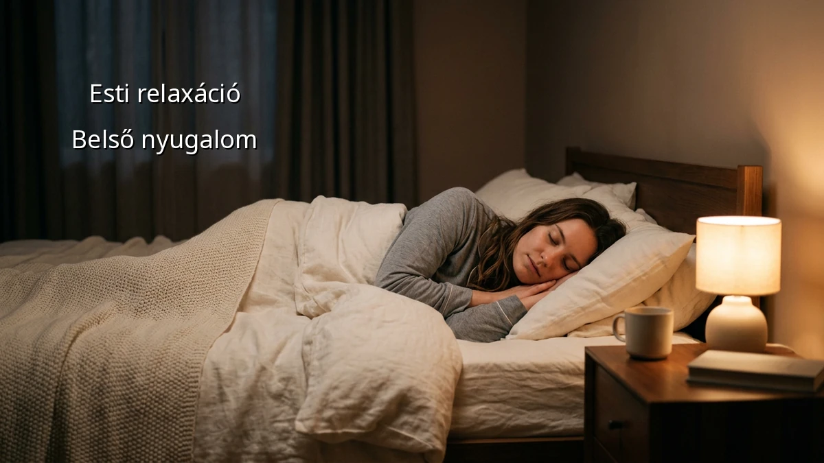 Esti meditáció a könnyebb elalvásért otthon