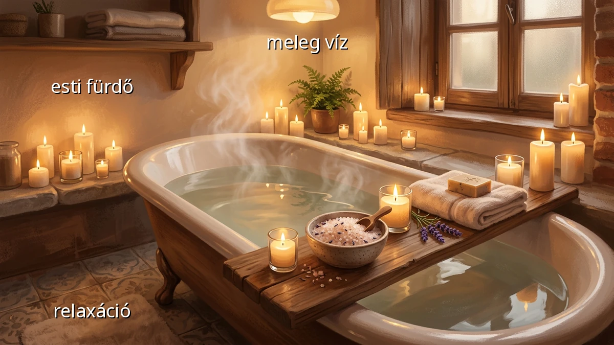 Meleg fürdő a napi stressz ellen